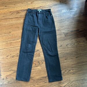 Abercrombie & Fitch ultra high rise 90’s straight curve love jeans size 30L